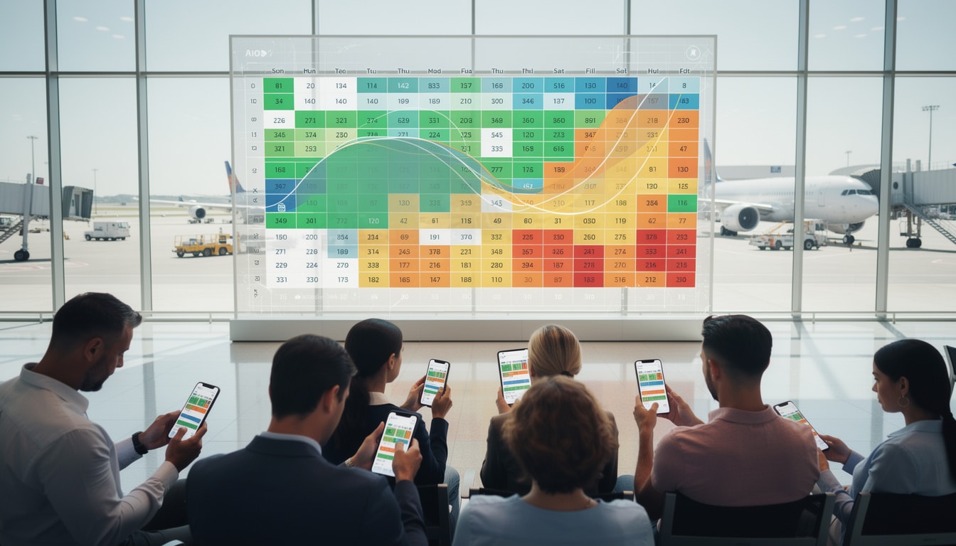 L’influence du calendrier voyage sur la fluctuation des tarifs aériens