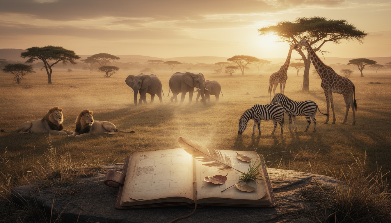Comment le calendrier voyage définit la meilleure fenêtre pour un safari