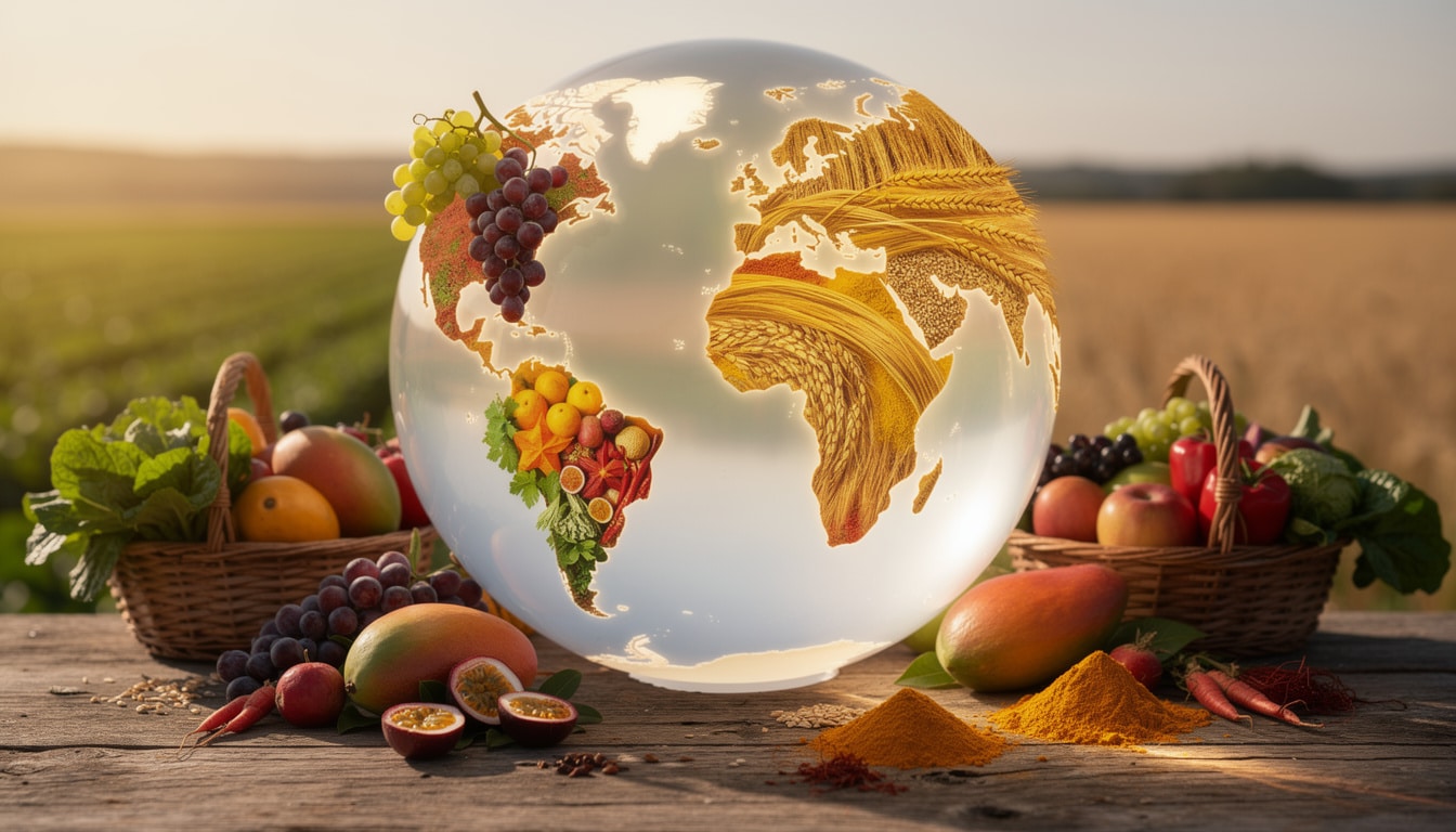 Comment le calendrier voyage gastronomique suit les récoltes mondiales