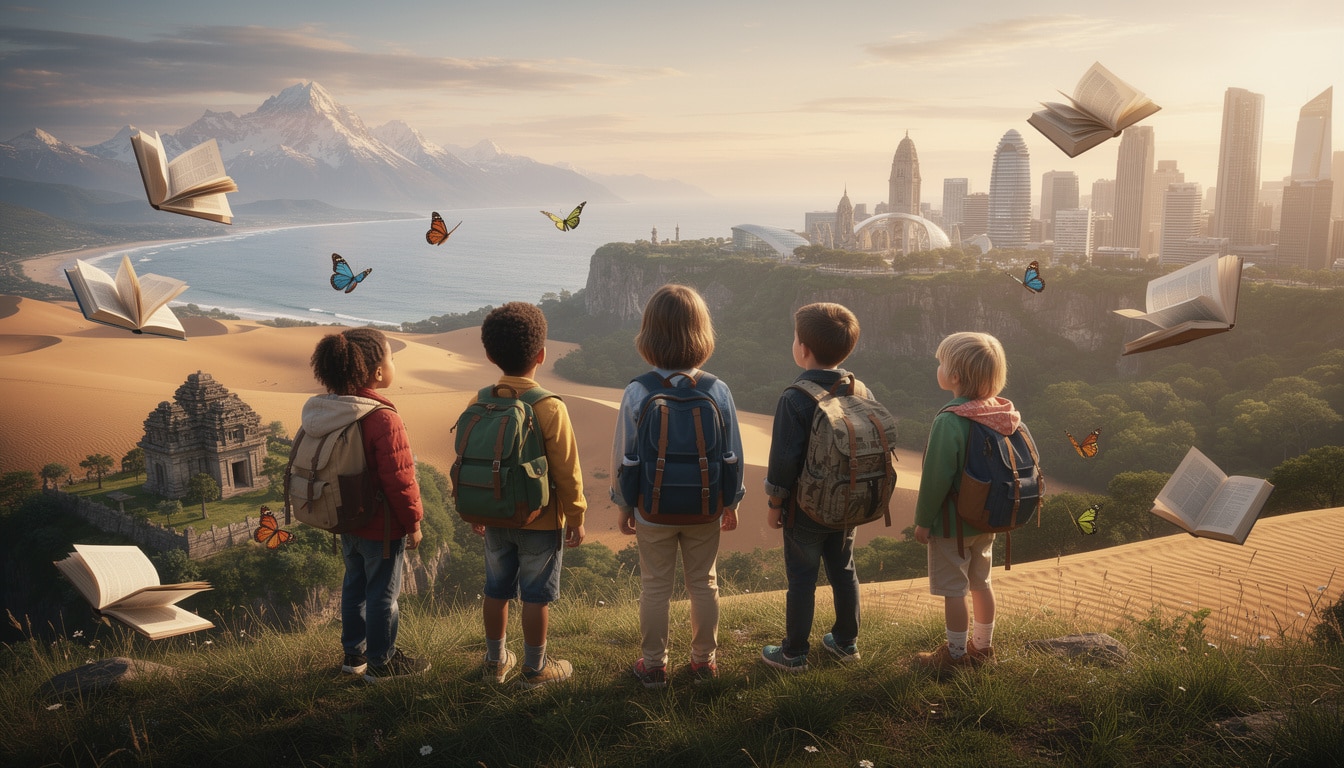 découvrez comment le voyage élargit les horizons des jeunes enfants, enrichit leur perception du monde et stimule leur curiosité.