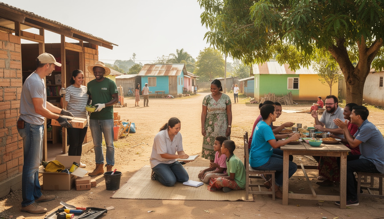 Comment les styles de voyage de bénévolat impactent le social local