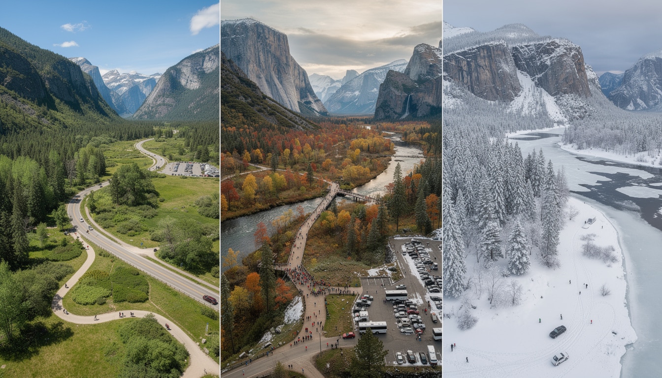 découvrez comment le choix du calendrier de voyage influence la fréquentation des parcs nationaux américains et optimisez votre visite pour éviter la foule.