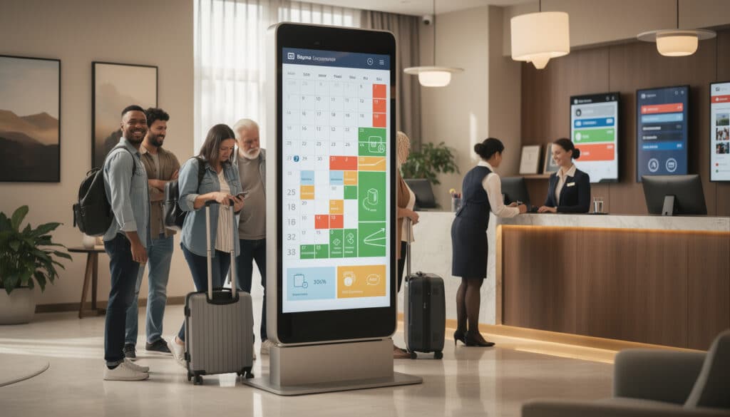 découvrez comment le calendrier de voyage impacte la disponibilité des hébergements et optimisez vos réservations pour un séjour sans souci.