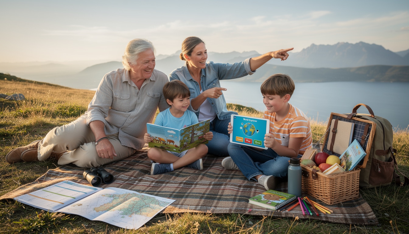 Comment le calendrier voyage familial équilibre repos et éducation