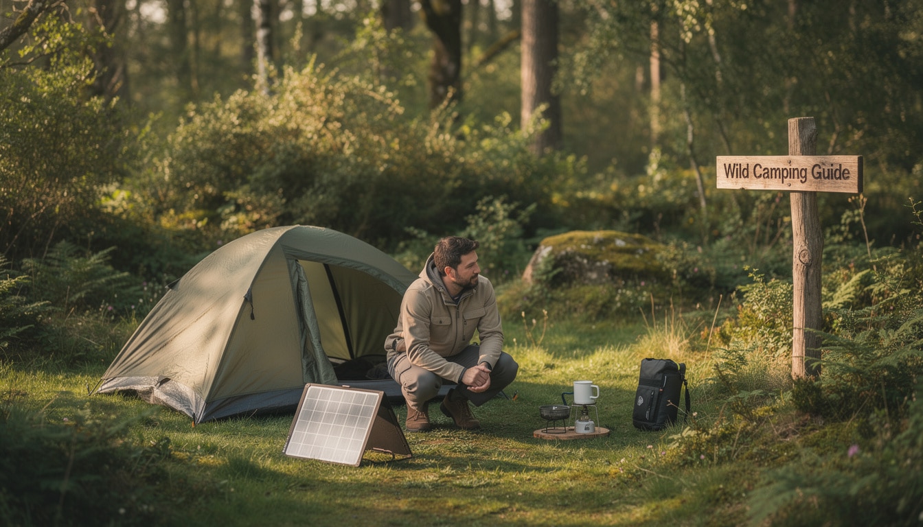 Comment le guide pratique de voyage encadre le camping sauvage légal