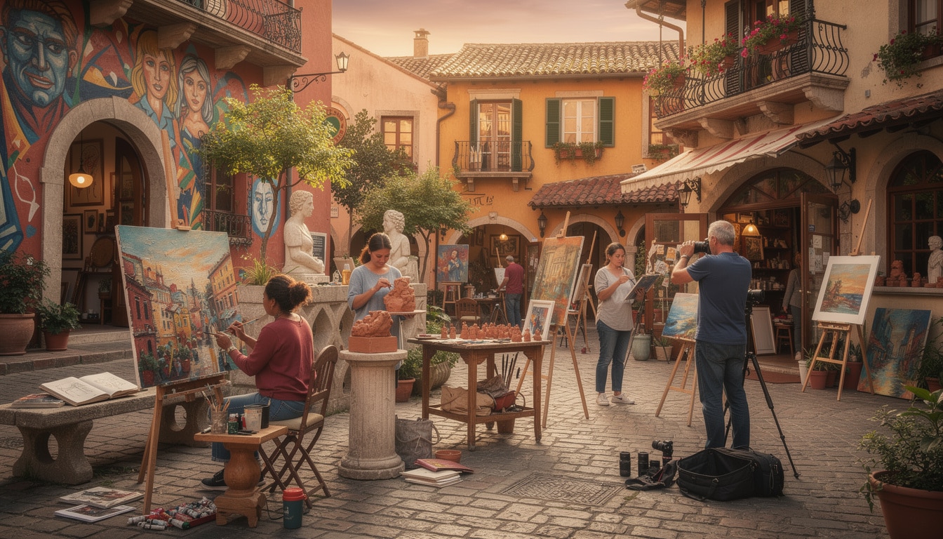 Comment les destinations de voyage artistiques stimulent la création
