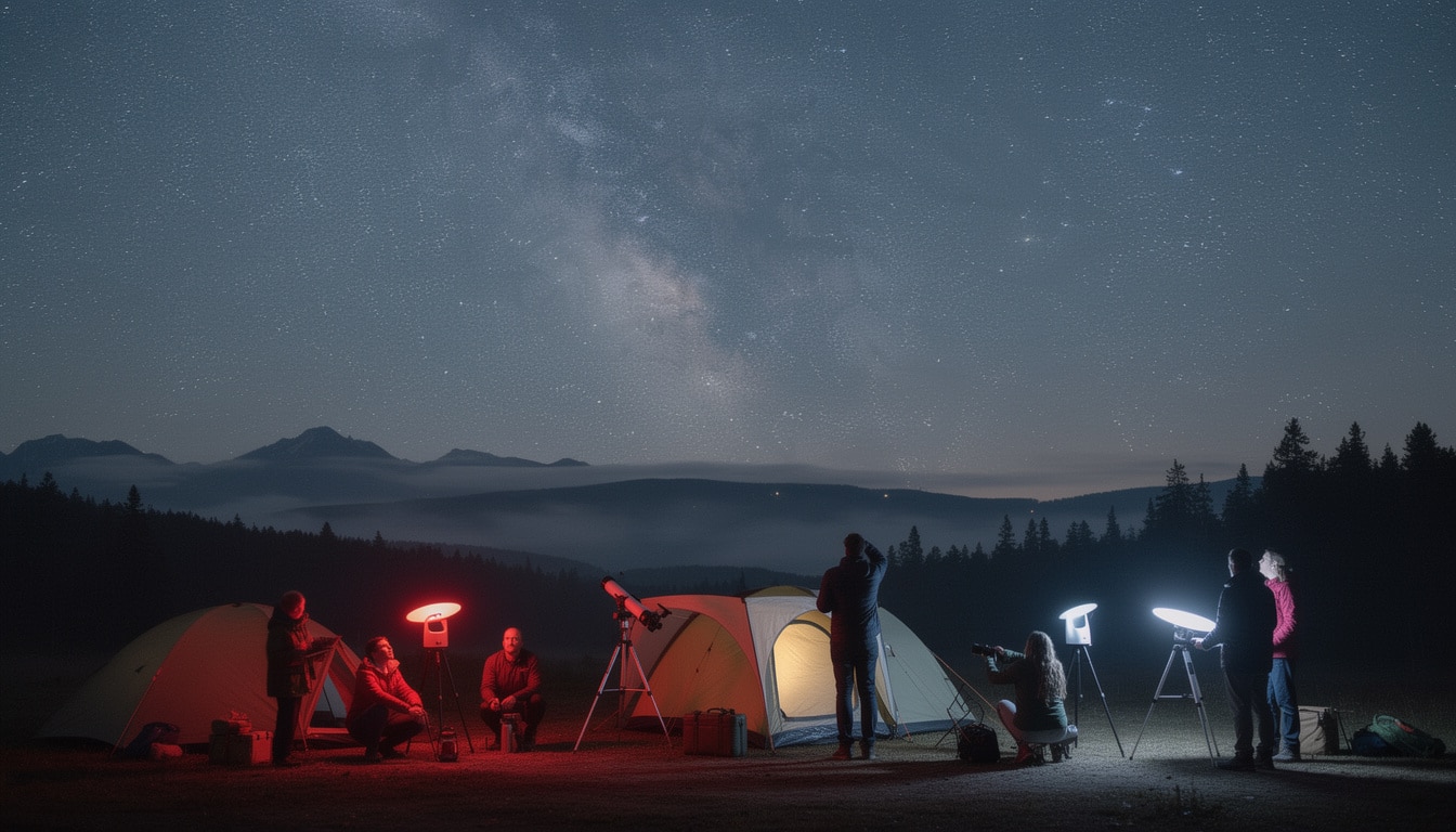 Comment les styles de voyage d’astrotourisme luttent contre la lumière