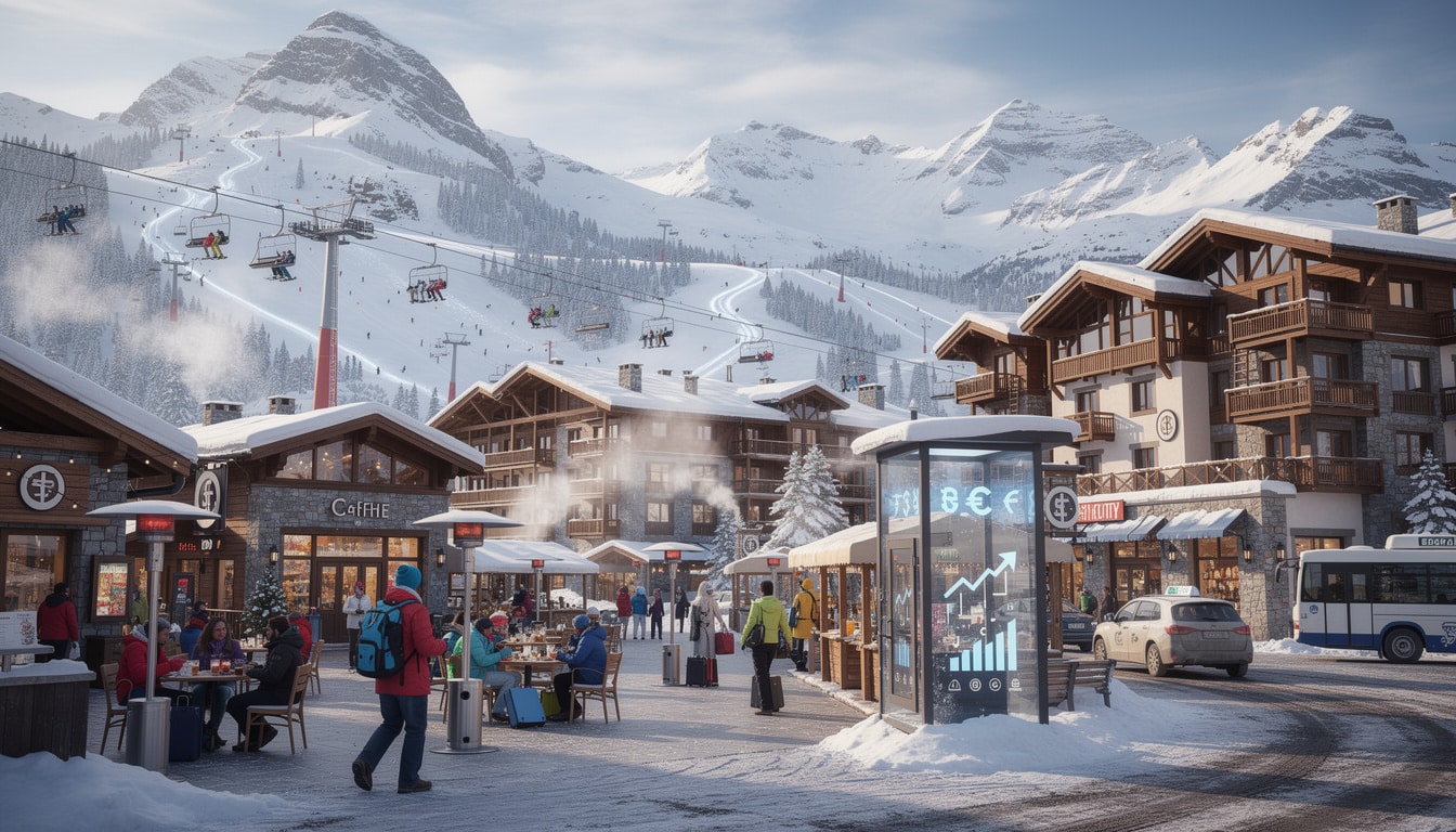 L’impact des destinations de voyage de sport d’hiver sur l’économie