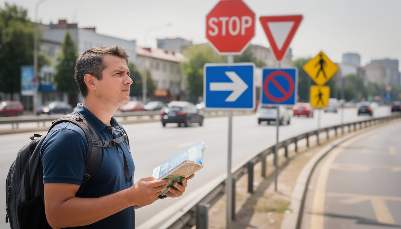 Comment le guide pratique de voyage aide à décrypter les signaux routiers