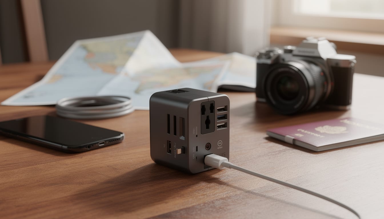 Comment le guide pratique de voyage conseille sur l’adaptateur électrique