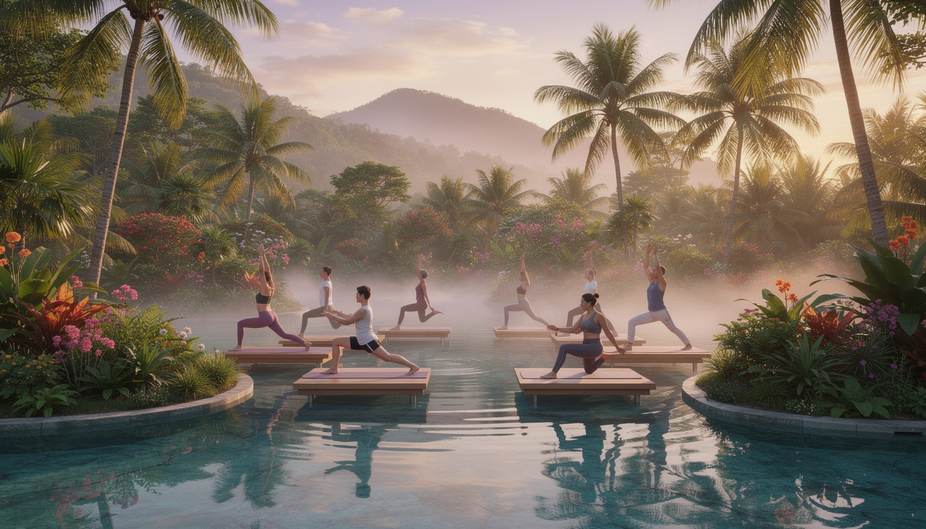 L’impact des destinations de voyage de yoga sur la sérénité