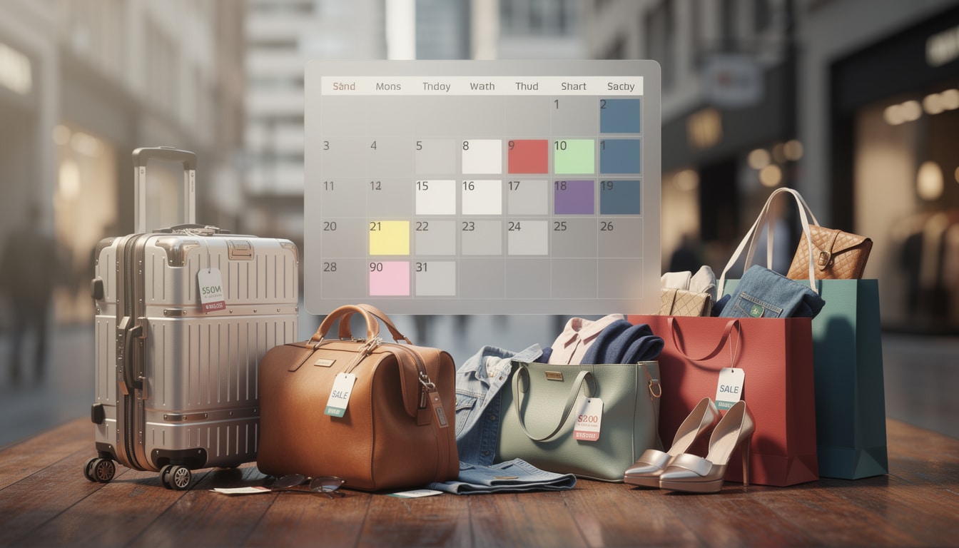Pourquoi le calendrier voyage shopping s’aligne sur les soldes