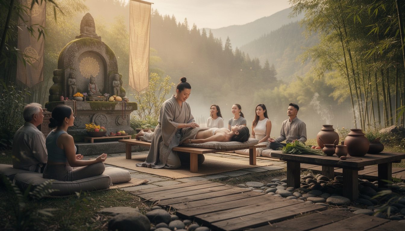 Comment les styles de voyage de bien-être intègrent les traditions