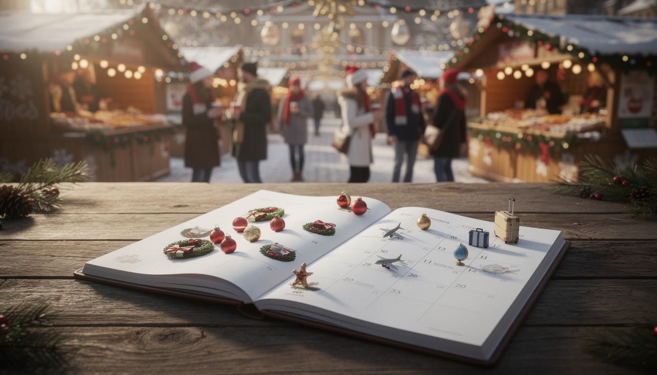 découvrez comment le calendrier voyage influence l'ouverture des marchés de noël et préparez-vous à vivre la magie des fêtes en planifiant vos visites au bon moment.
