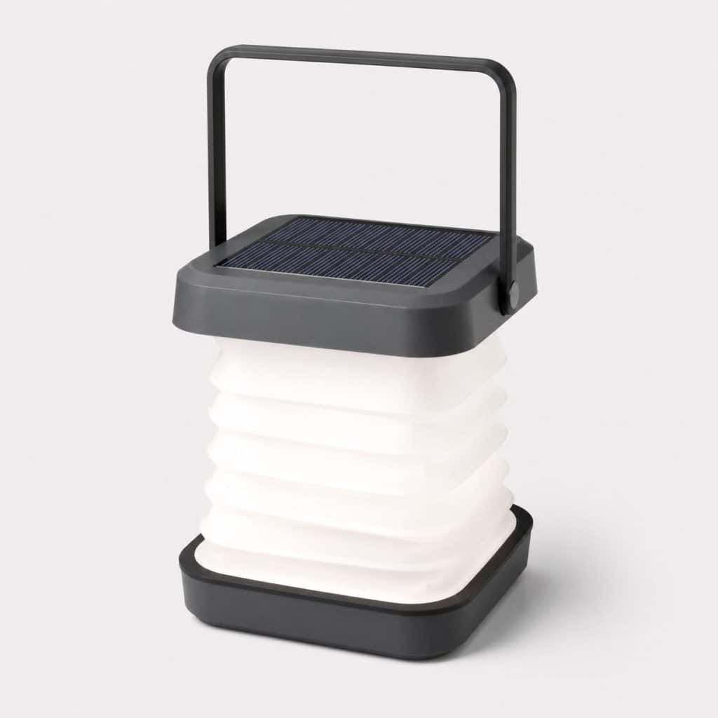 Lanterne solaire d'appoint pliable