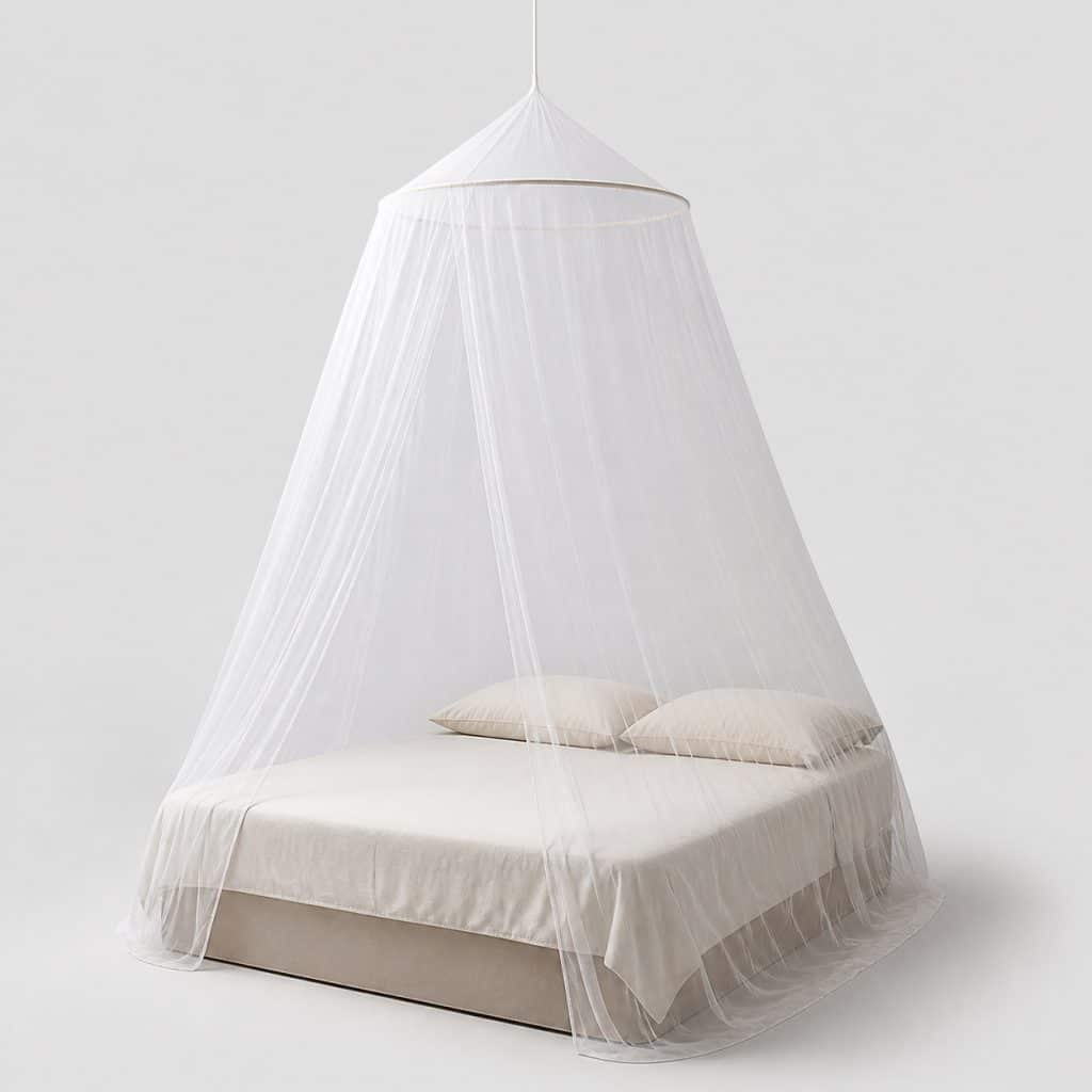 Moustiquaire de lit suspendue grand format