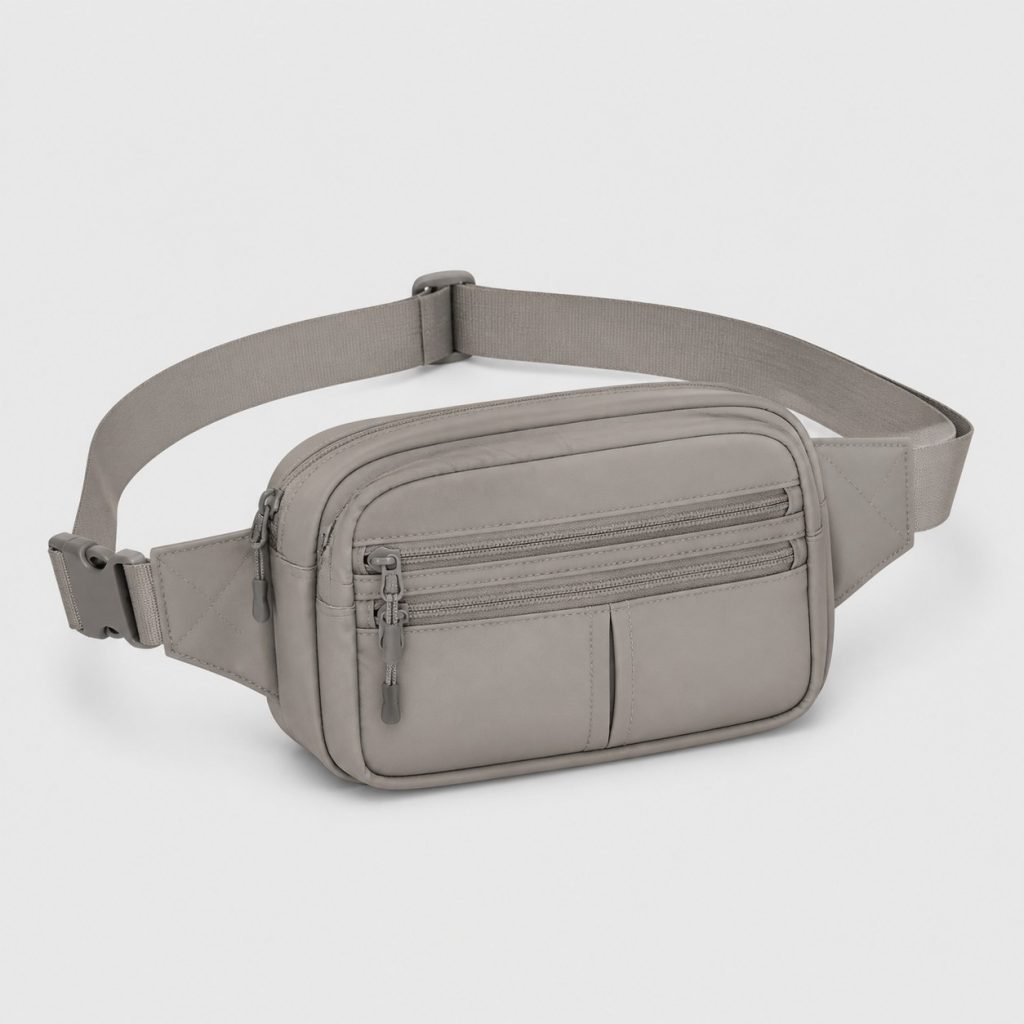 Pochette ceinture discrète pour valeurs