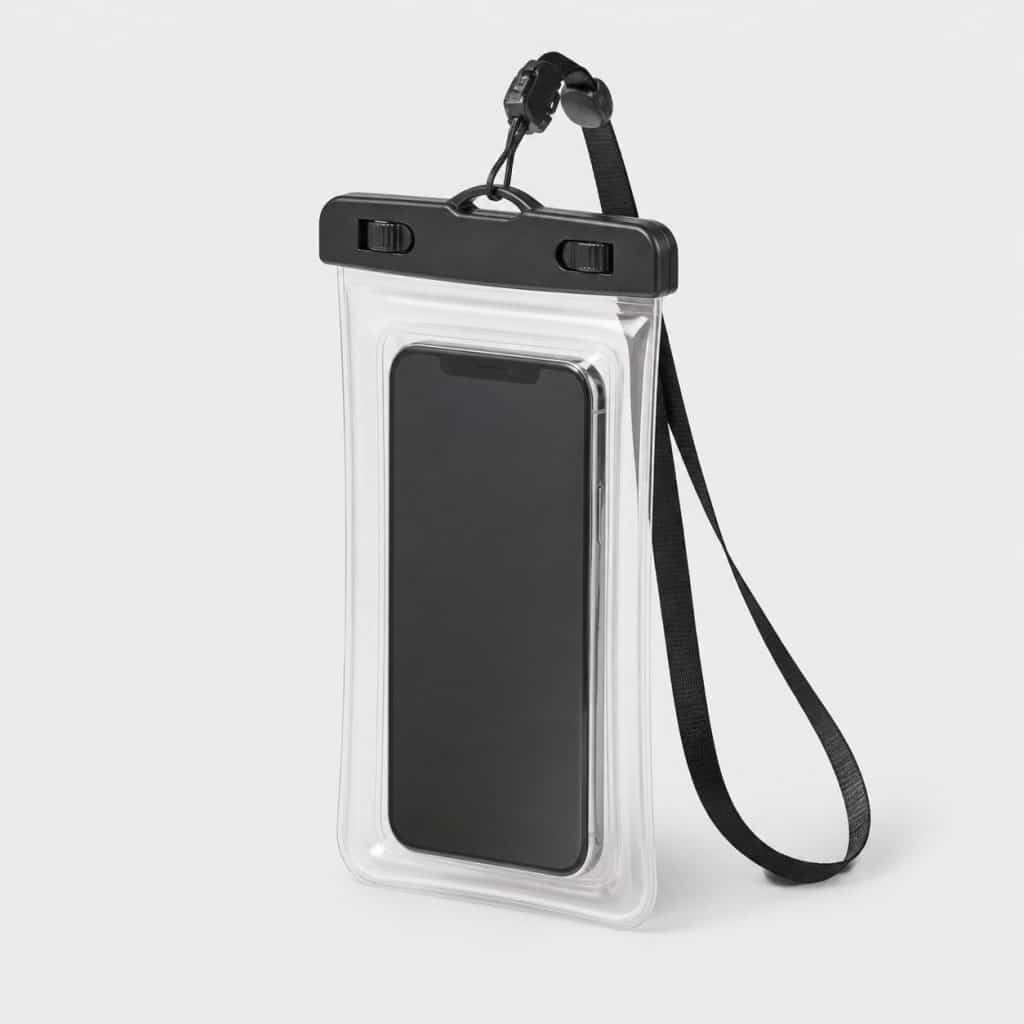 Pochette étanche pour smartphone et petits électroniques