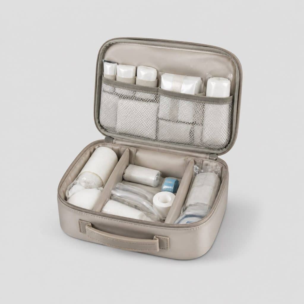 Trousse de premiers secours compacte pour randonnée