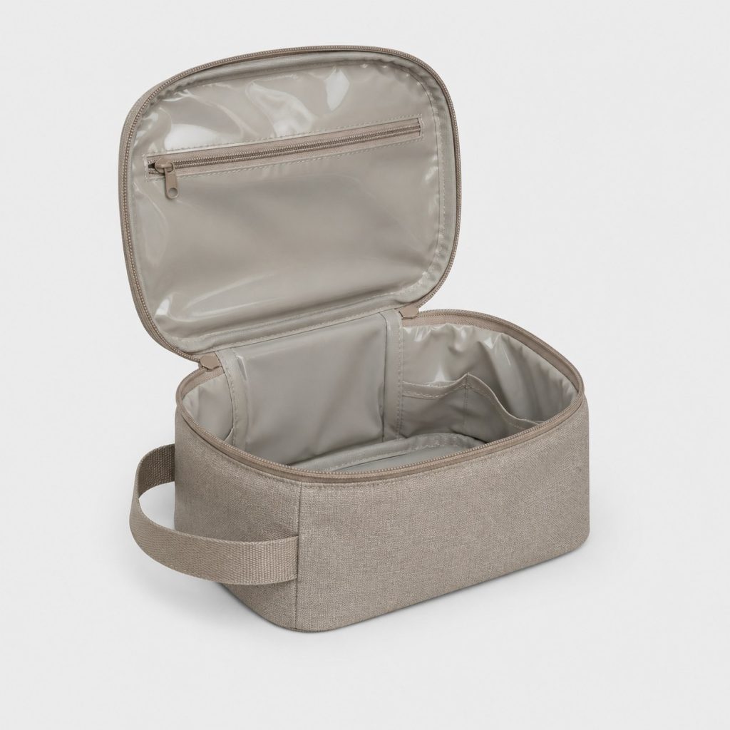 Trousse de toilette étanche à doublure PVC